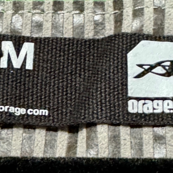 Orage Green Striped Hooded Athleisure Tie Waist Cozy Sporty Dress size Medium - Picture 11 of 12